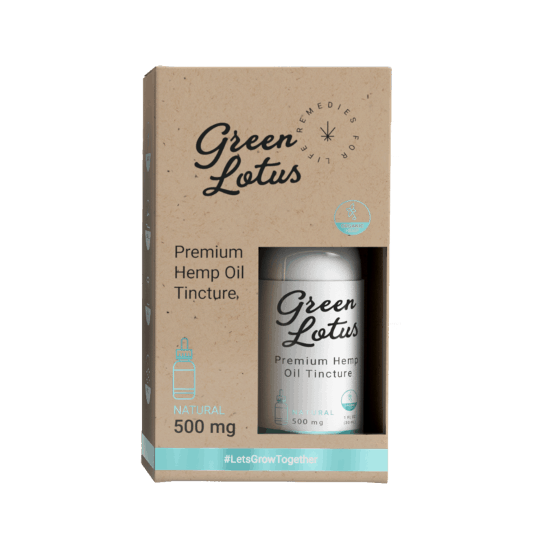 Green Lotus 500mg Tincture Natural